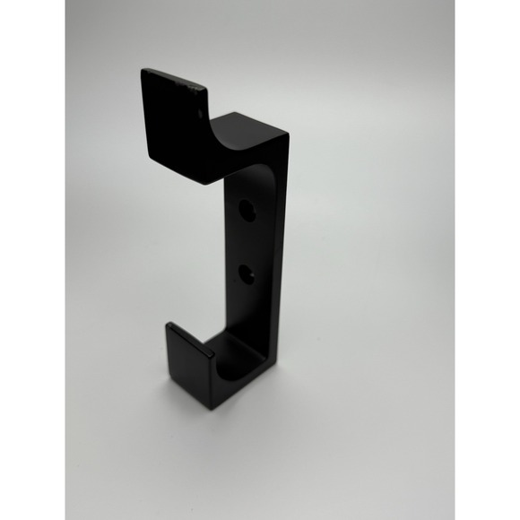The Unbranded Brand Other - NWT Black Metal Hooks Set of‎ 6 Wall Mount Coat Hooks Heavy Duty